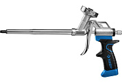 Пистолет для монтажной пены "МОНТАЖНИК", металлический корпус, регулировка подачи пены (4-06875_z01) ЗУБР