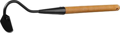 Мотыжка радиусная "PROLine", с тулейкой, с деревянной ручкой, , 65х115х580мм (421520) GRINDA