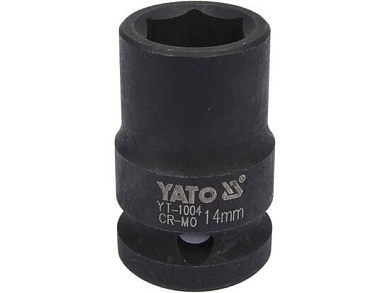 Головка ударн. 1/2" 14мм , L=39мм, 6гр. CrMo (YT-1004) YATO