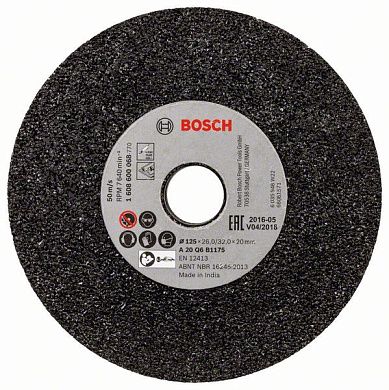 Шлифкруг d=125мм для GGS, карбид кремния (1 608 600 068) BOSCH