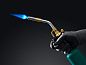Горелка газовая Blue Fire, на бал., с пьез. турбо нагрев + 30% 2000°C, KF-9000 (55510) KRAFTOOL фото6