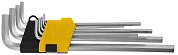 Набор ключей шестигранных 1.5-10мм, 9пр., длинные, Cr-V (2741-H9) STAYER