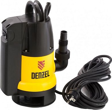Насос дренажный DP800A, 800 Вт, подъем 5 м, 13000 л/ч Denzel