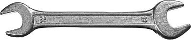 Ключ рожковый 12х13мм, оцинк. (27014-12-13_z01) СИБИН