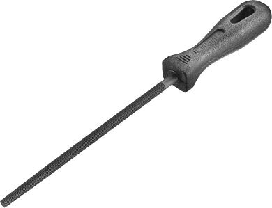 Напильник круглый с пласт. рукояткой, 150мм (16705-15) СИБИН