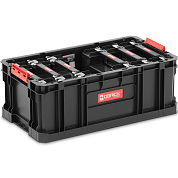 Набор ящиков для инструментов QBRICK System TWO Box 200 + 6 TWO Organiser Multi (черный)