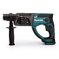 Перфоратор аккум. DHR 202 Z (SDS-plus, 18.0 В, без АКБ и ЗУ, 1.9 Дж, кор.) MAKITA фото3