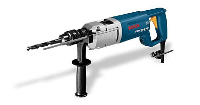 Дрель GBM 1600 RE (850 Вт, до 16 мм в мет., 1 скор., патрон ЗВП, кор.)(0 601 1B0 000) BOSCH