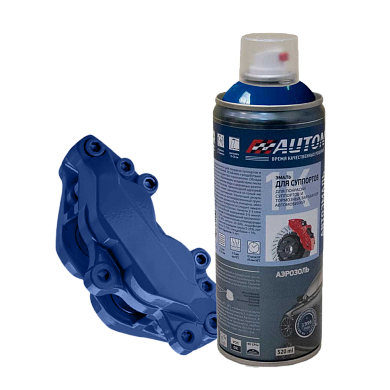 Эмаль для суппортов - Синяя - аэр. 520мл (ATN-A07648) AUTON