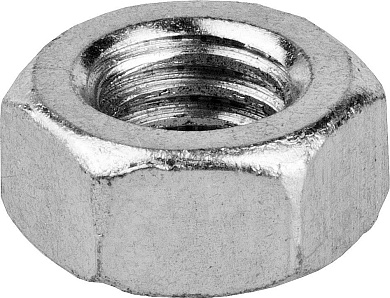 Гайка шестигранная M4 ГОСТ 5927/DIN 934 кл. пр. 6.0 оцинк. 5 кг (303550-04) ЗУБР