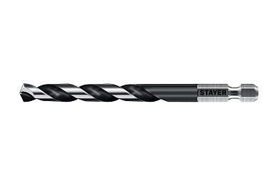 Сверло по металлу ц/х 7.0х66х109 мм, HSS, хв. HEX 1/4", класс A1 "IMPACT READY" (29603-7) STAYER