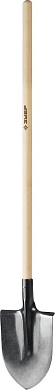 Лопата штыковая, титановый сплав, с деревянным черенком, "ТИТАН""Профессионал" (4-39416_z01) ЗУБР