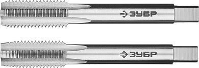 Метчик м/р М12х1.5, скв. и глух. отв., Р6М5, 2шт. "ПРОФЕССИОНАЛ" (4-28007-12-1.5-H2_z01) ЗУБР