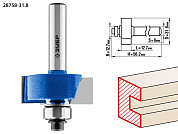 Фреза фальцевая, D= 31,8мм, рабочая длина-12,7мм, хв.-8мм, d-12,7мм (28758-31.8) ЗУБР