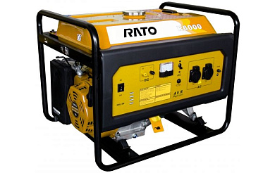 Генератор бензиновый RATO R6000 (6кВт, 230В, RATO R420)