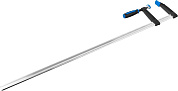 Струбцина тип "F" 120х1000мм, двухкомп. ручка, стальная закаленная рейка (32155-120-1000_z01) ЗУБР