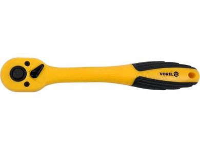 Трещотка 3/8", 72 зуб. с пластковым покрытием (53576) VOREL