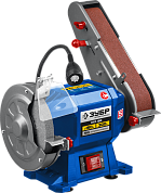 Станок заточной с шлифовальной лентой ПТЛ-150 (300 Вт, круг 150х20х32 мм, кор.) ЗУБР