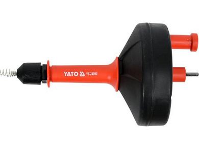 Трос для прочистки канализационных труб 6м (YT-24990) YATO