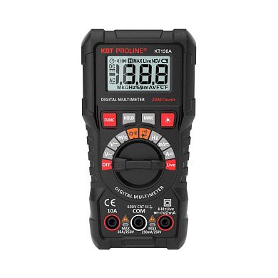 Мультиметр цифровой KT 130A серия PROLINE (88549) КВТ