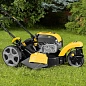 Газонокосилка бенз GLT-460SP-T, Trike 150 см3, 46 см, привод, панель, 60л Denzel фото6