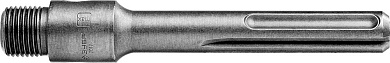 Державка ЗУБР "ПРОФЕССИОНАЛ" для коронок по бетону, хвостовик SDS-Max, L=160 мм, M22, коническая пос