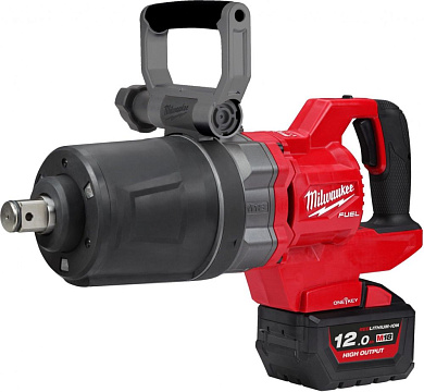 Гайковерт ударн.аккум. M18 ONEFHIWF1DS-121C ONE-KEY FUEL 1" (18В,12А/ч,1",2576Нм, кейс) MILWAUKEE