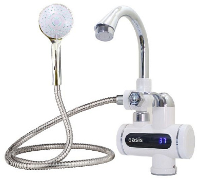 Водонагреватель электрический проточный (смеситель) EP-3 (3,0 кВт, 60°, 220В) OASIS