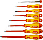 Набор отверток диэл., 8пр. SL:2.5;4;5.5;6.5, H:№0,1,2,пробник "Х-Drive ELECTRO" (250088-H8) KRAFTOOL фото2