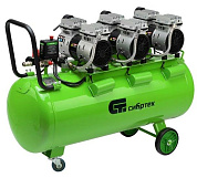 Компрессор безмаслянный малошумный МБ 2250/100, 2250 Вт, 100л, 400 л/мин Сибртех