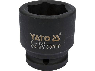 Головка ударн. 3/4" 35мм, L=56мм, 6гр. CrMo (YT-1085) YATO