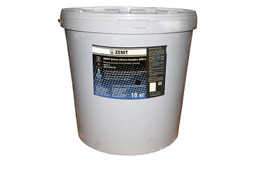 Смазка минеральная пластичная универсальная 18 кг, Heavy Lithium Complex EPB-2 (EPB-2 (18)) ZENIT