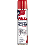 Полироль пластика аэрозоль Клубника 400мл (411040007) FELIX