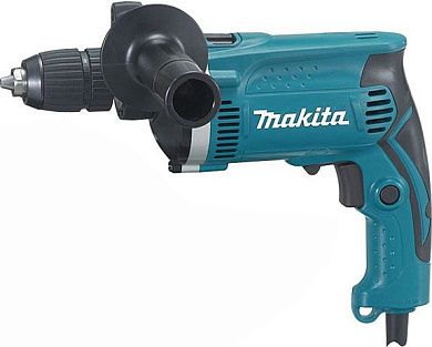 Дрель ударная HP 1631 KX 2 в чем. + набор сверл (710 Вт, патрон БЗП, 1 скор.) MAKITA