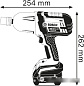 Гайковерт ударный аккум. GDS 18,0 V-LI HT (18В,2х5.0 А/ч,1/2",650Нм,L-BOXX)(0 601 9B1 30A) BOSCH фото5