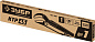 Ключ трубный рычажный, кованый, изогн. губки, №1, 1", 330мм (27337-1_z02) ЗУБР фото3