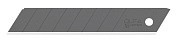 Лезвие для ножа сегментированное 18мм, 8 сегментов, 50шт., в боксе "EXCEL BLACK" (OL-LBB-50) OLFA