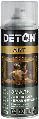 Эмаль металлик - Серебро - аэр. 520мл ART (DTN-A70820) DETON