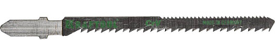 Полотна KRAFTOOL, T101AO, для эл/лобзика, Cr-V, по дереву, фанере, ламинату, фигурный рез 159514-2,5