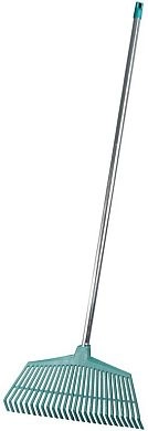 Грабли веерные со стальной ручкой, 26 пласт. зубцов, 430мм (4231-53/746) RACO