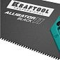 Ножовка по дереву, для точного реза, 400 мм, 11 TPI 3D зуб ″Alligator BLACK 11″ (15205-40) KRAFTOOL фото4