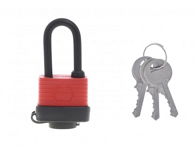 Замок навесной всепогодный, 40мм, удлиненная дужка (91822) MATRIX