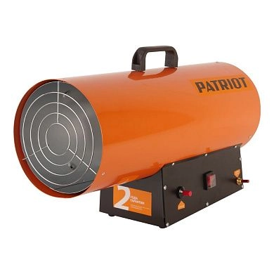 Пушка тепловая газовая GS 50 (50 кВт 950 м3/ч 2,98кг/ч 1500 м2 220В) PATRIOT / IMPERIAL