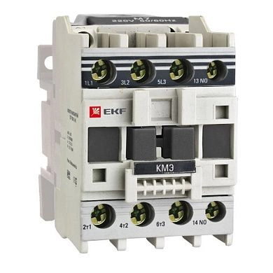 Контактор КМЭ малогабаритный 12А 220В 1NO (ctr-s-12-220) EKF PROxima