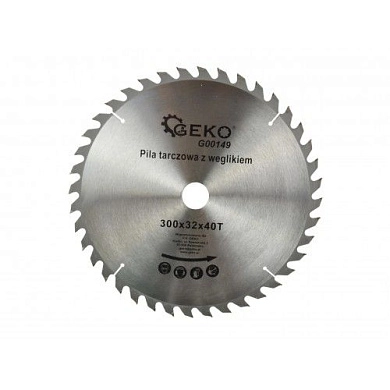 Диск пильный 300х32х40T по дереву (G00149) GEKO