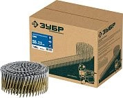 Гвозди барабанные рифленые CNW 55 х 2.3 мм, 7200 шт. (305382-55) ЗУБР