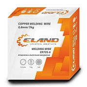 Проволока сварочная омедненная ER70S-6 Ø 0.8 мм / 1кг. ELAND
