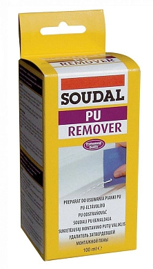 Удалитель затвердевшей пены  PU Remover 100 мл, SOUDAL