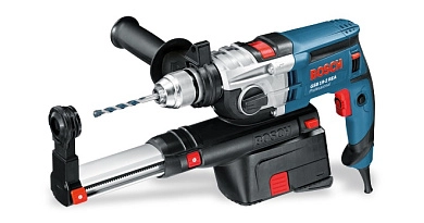 Дрель ударная GSB 19-2 REA БЗП / 900Вт, 0-1000/3000 об/мин / чем. (0 601 17C 500) BOSCH