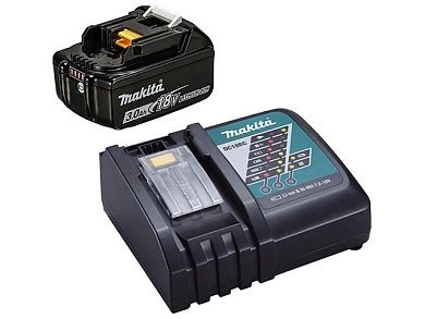 Аккумулятор 18В 1шт 3.0 А/ч Li-ion BL1830B + ЗУ DC18SD (191A23-6) MAKITA